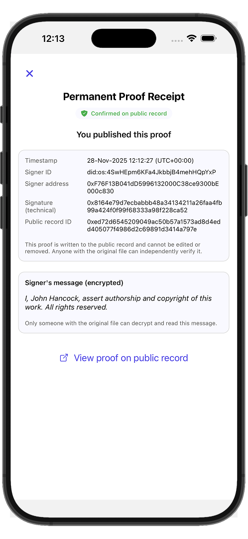 Annotate PDFs with OpenSig